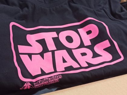 Camiseta eco STOP WARS
